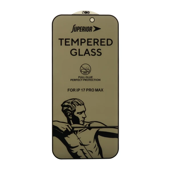 Folija za zastitu ekrana glass superior privacy 2.5d za iphone 17 pro max (6.9)