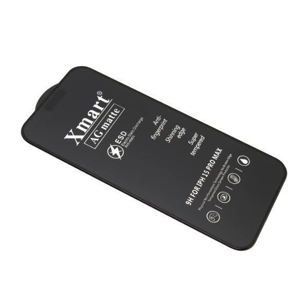 Folija za zastitu ekrana glass x mart ag matte clear za iphone 15 pro max (6.7)