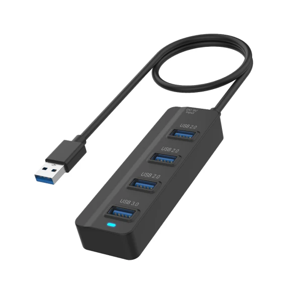 Hub usb 3.0 sa 4 porta (3x usb 2.0 + 1x usb 3.0) 1m (otn-2305) onten