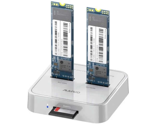 MAIWO Docking station USB 3.1 tip C na 2 x M.2 (SATA & PCIe NvMe) K3016SD 