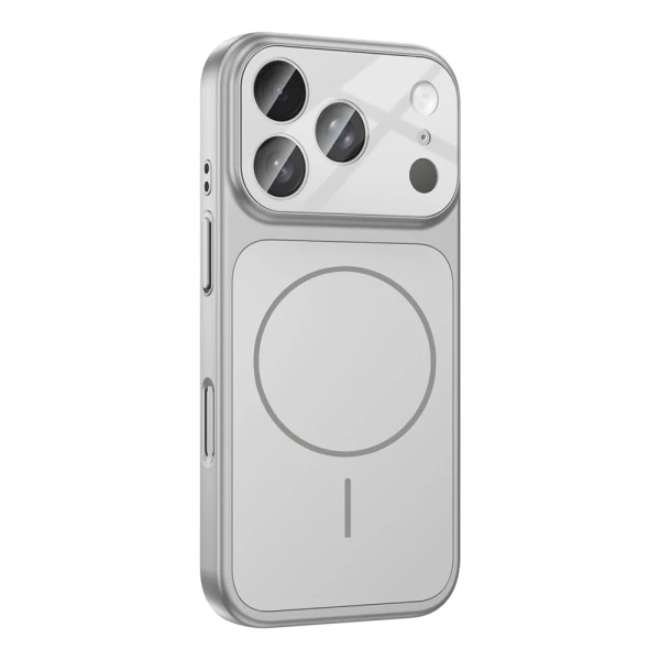 Torbica Magsafe LookLike za iPhone 17 Pro Max 6.9 srebrna