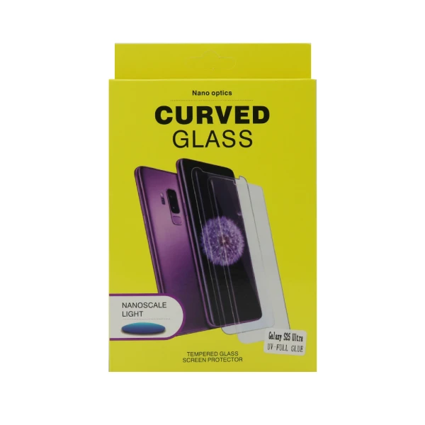 Folija za zastitu ekrana glass 3d mini uv-full glue za samsung s938b galaxy s25 ultra 5g providna (bez uv lampe)