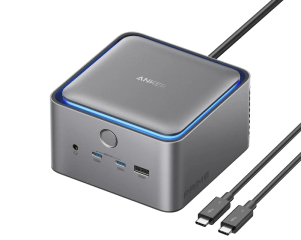 ANKER Prime Thunderbolt 5 Docking Stanica 140W, 14u1, siva 