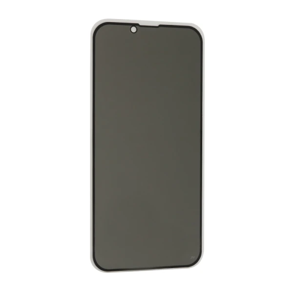 Folija za zastitu ekrana glass privacy 2.5d full glue za iphone 13/13 pro/14/16e/17e (6.1) crna