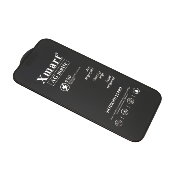 Folija za zastitu ekrana glass x mart ag matte clear za iphone 15 pro (6.3)