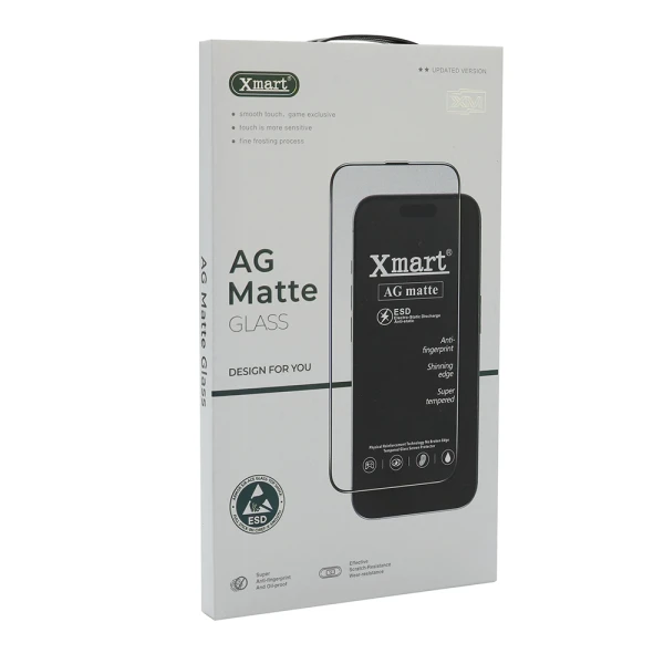 Folija za zastitu ekrana glass x mart ag matte clear za iphone 15 pro (6.3)