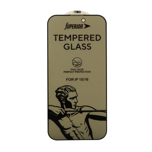 Folija za zastitu ekrana glass superior privacy 2.5d za iphone 15 (6.1)/iphone 16 (6.1)