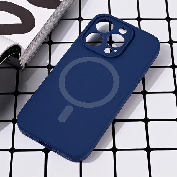 Torbica Magsafe Pure color za iPhone 13 Pro 6.1 plava