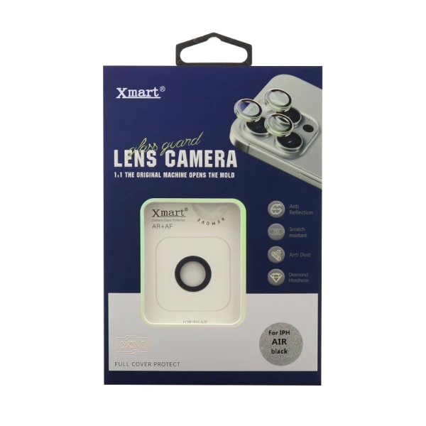 Folija za zastitu kamere x-mart og camera film za iphone air (6.6) crna