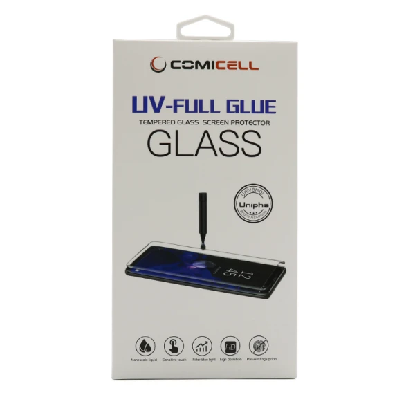 Folija za zastitu ekrana glass 3d mini uv-full glue za samsung n950f galaxy note 8 zakrivljena providna (bez uv lampe)