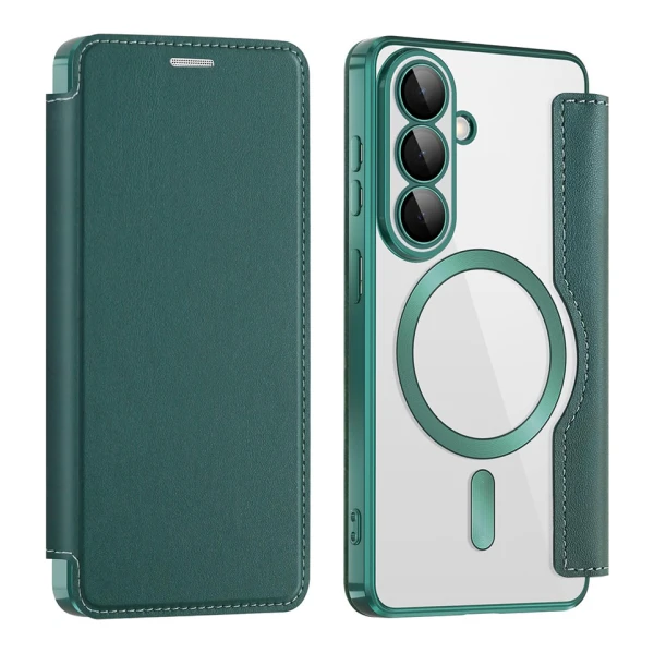 Torbica Magsafe Lux Bi Fold za Samsung S941B Galaxy S26 zelena