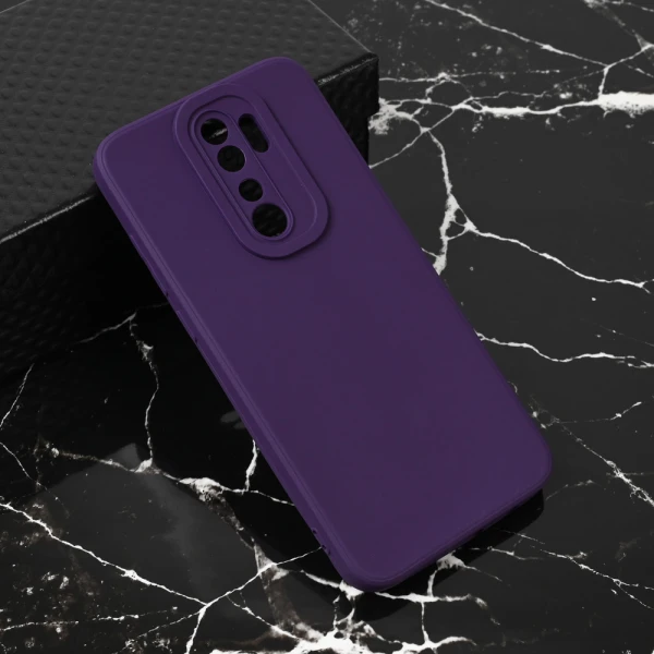 Torbica Teracell Giulietta za Xiaomi Redmi Note 8 Pro mat tamno ljubicasta