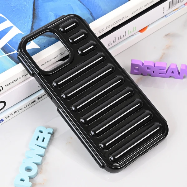 Torbica Color Rib za iPhone 13 Pro Max 6.7 crna