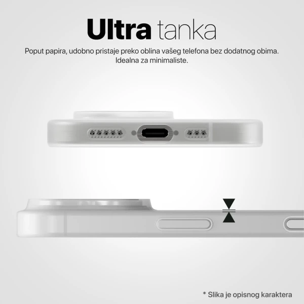 Torbica Magsafe Matte PC za Samsung A266B Galaxy A26 5G plava