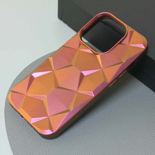 Torbica Shiny Diamond za iPhone 14 Pro 6.1 roze