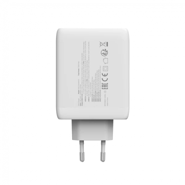 CANYON charger CU100ACC GaN 100W 3xPD 1xQC EU White ( CNS-CUW100ACC ) 