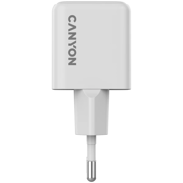 CANYON charger CU20AC GaN 20W 1xPD 1xQC EU White ( CNS-CUW20AC ) 