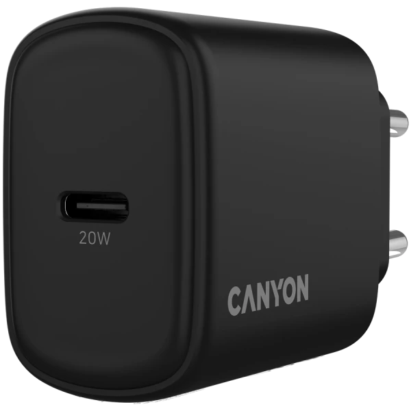 CANYON charger OnCharge 200 20W 1xPD EU Black ( CNE-CHA200-11 ) 