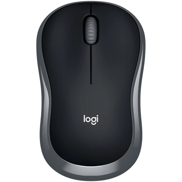 LOGITECH M185 Wireless Mouse - SWIFT GREY - EER2 ( 910-002238 ) 