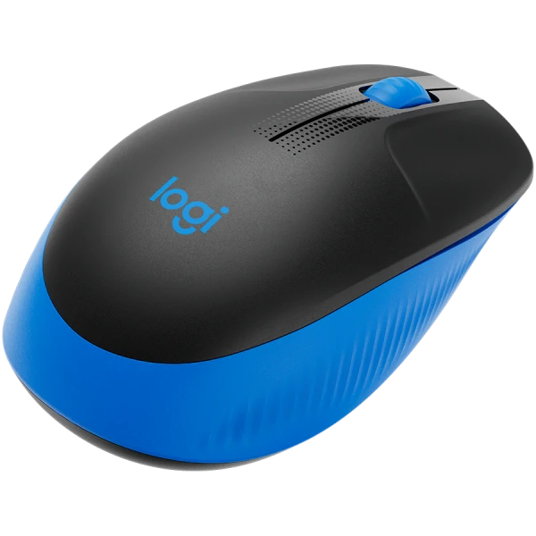 LOGITECH M190 Wireless Mouse - BLUE ( 910-005907 ) 
