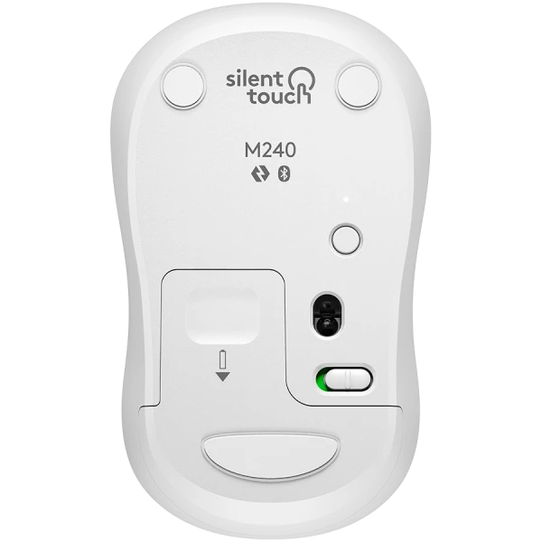 LOGITECH M240 Bluetooth Mouse - OFF WHITE - SILENT ( 910-007120 ) 