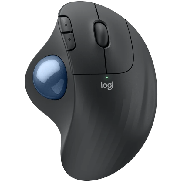 LOGITECH ERGO M575S Wireless Trackball  - GRAPHITE+BLUE BALL - BT - EMEA28-935 ( 910-007029 ) 