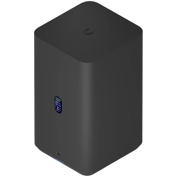 Ubiquiti UniFi UNAS-2-B-EU Network Attached Storage with (2) 3.5inch HDD bays, 2.5 GbE networking, USB-C connectivity, and an included PoE+