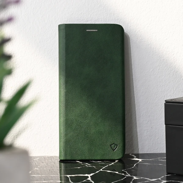 Torbica Teracell Elegant Flip za Honor X6a/X6b/X6c tamno zelena