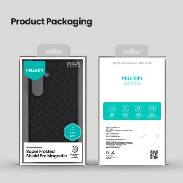 Torbica Nillkin Scrub Pro Magnetic za Samsung S936B Galaxy S25 Plus crna