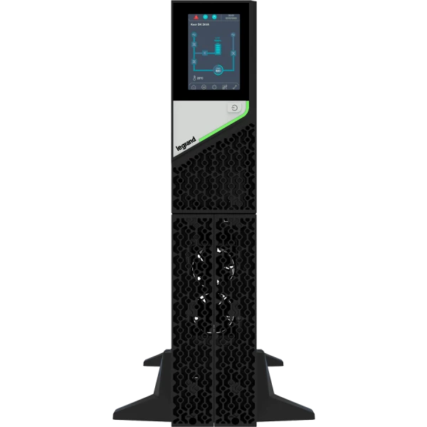 UPS Legrand KEOR DK TowerRack,, 2000VA2000W, On Line Double Conversion, Sinusoidal, PFC, USB & RS232 port, 6x IEC C13 & 1x IEC C19, batteri