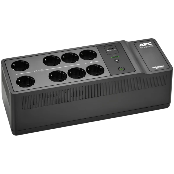 APC Back-UPS 500VA 8 schuko outlets ( BE500G2-GR ) 
