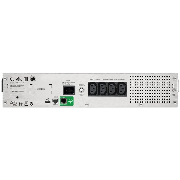 APC Smart-UPS C 1500VA LCD RM 2U 230V with SmartConnect ( SMC1500I-2UC ) 