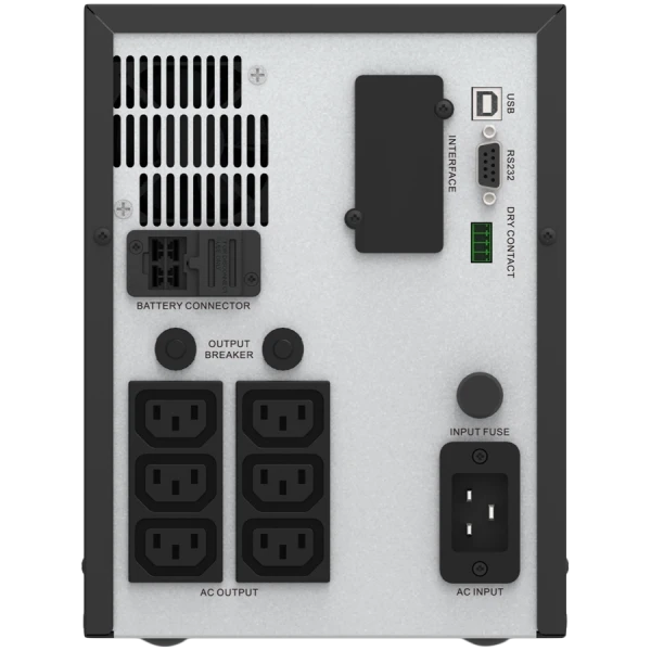 APC Easy-UPS SMV3000CAI,3000VA2100W, AVR, Line interactive, 6 x IEC Sockets (all 6 Battery Backup + Surge Protected),Intelligent Smart Slot