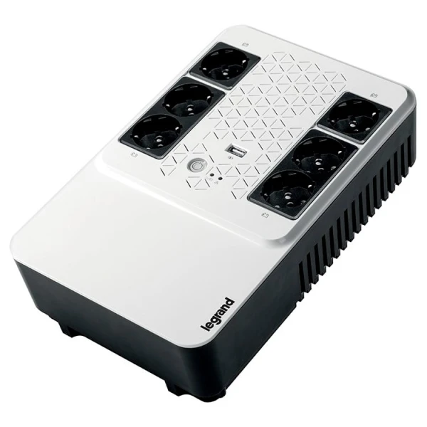 UPS Legrand Keor Multiplug 800VA480W Line interactive, Single-phase, Simulated sinewave, Backup: 4xCEE 73 - Surge: 2xCEE 73. Battery 1 x 12
