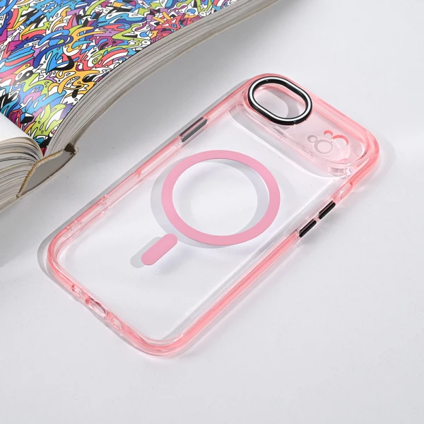 Torbica Magsafe Color Pop za iPhone 17 Air 6.6 roze