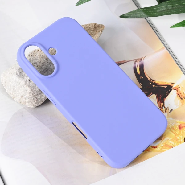 Torbica Teracell Soft Velvet za iPhone 17 6.3 ljubicasta