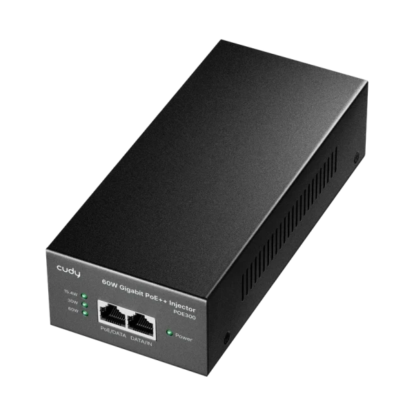 Adapter Cudy POE300 60W Gigabit PoE+/PoE Injector, 802.3at/802.3af Standard/domet 100 Metara