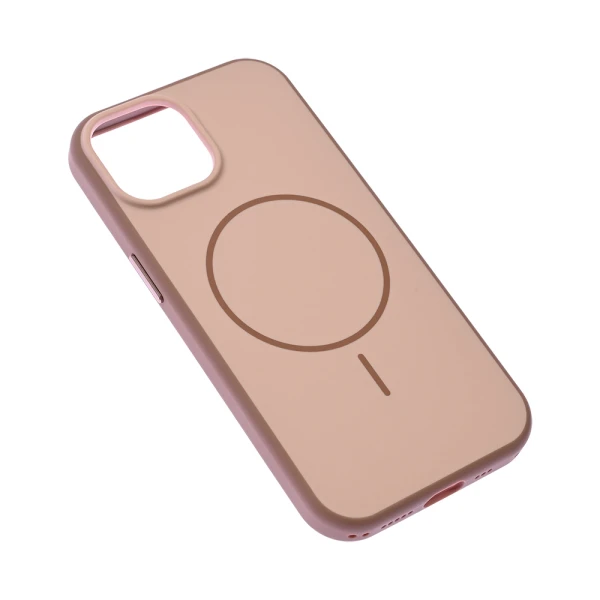 Torbica Magsafe Matte Line za iPhone 15 6.1 braon