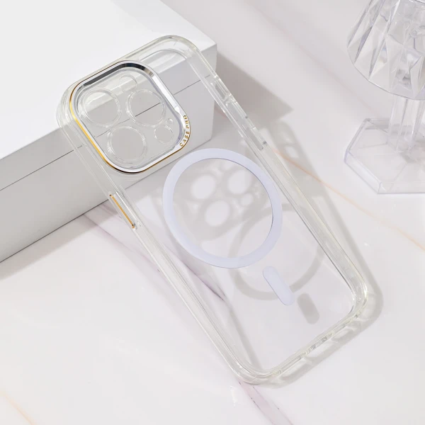 Torbica Magsafe Camera Color za iPhone 13 Pro 6.1 transparent