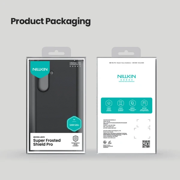 Torbica Nillkin Scrub Pro za Samsung S946B Galaxy S26 Plus crna