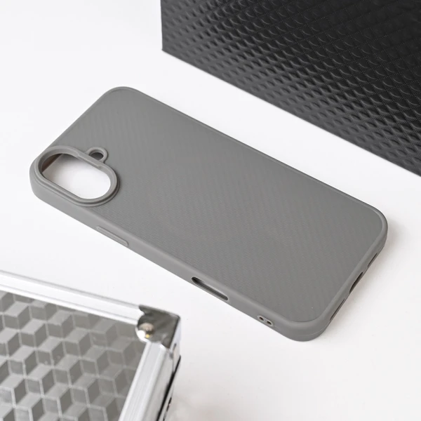 Torbica Magsafe Kevlar za iPhone 16 Plus 6.7 siva