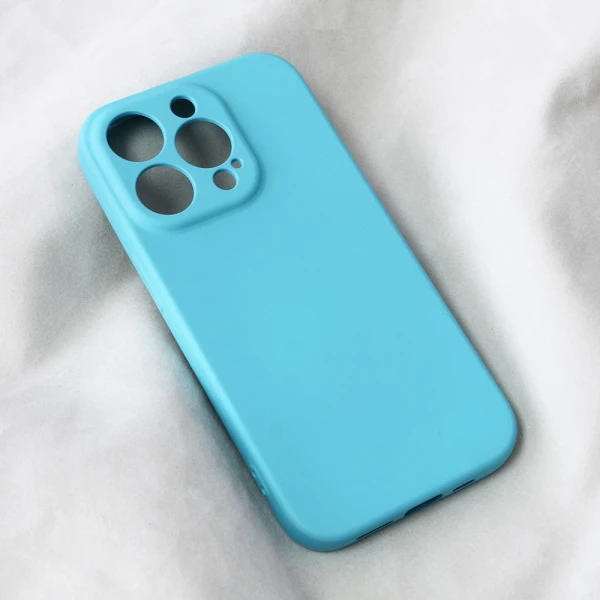 Torbica Teracell Soft Velvet za iPhone 14 Pro 6.1 mint