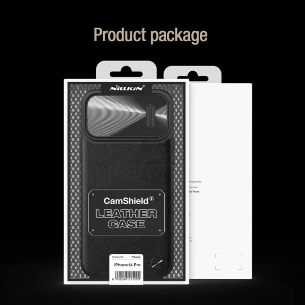 Torbica Nillkin CamShield Leather S za iPhone 14 Pro 6.1 plava