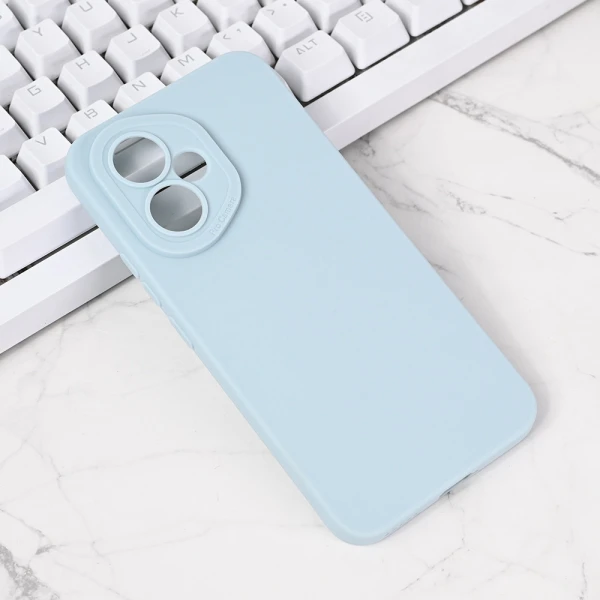 Torbica Silikon Pro Camera za Honor 400 svetlo plava