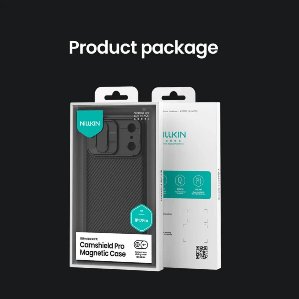 Torbica Nillkin CamShield Pro Magnetic za iPhone 17 Pro 6.3 crna