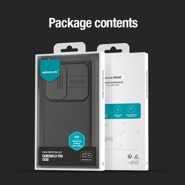 Torbica Nillkin CamShield Pro za Samsung S928B Galaxy S24 Ultra crna