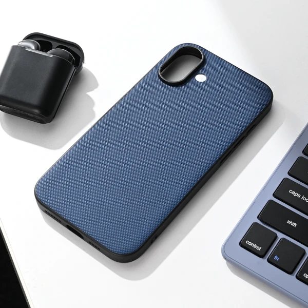 Torbica Teracell Scrub za iPhone 16 Plus 6.7 tamno plava