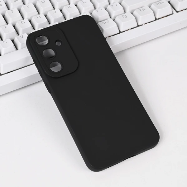 Torbica Silikon Pro Camera za Samsung S731B Galaxy S25 FE crna