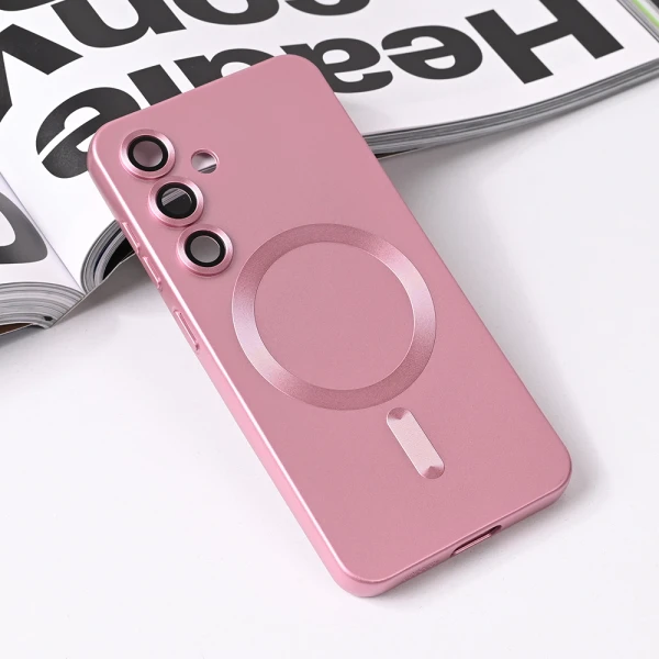 Torbica Magsafe Chrome za Samsung S931B Galaxy S25 roze