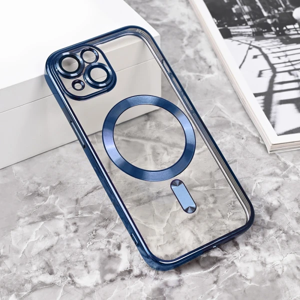 Torbica Magsafe Lux za iPhone 15 6.1 plava